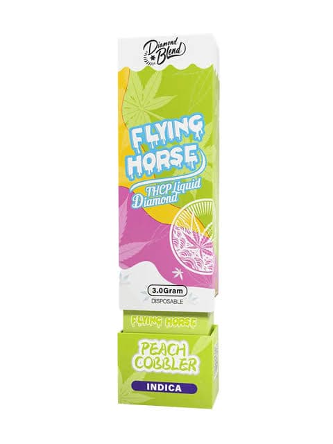 Flying Horse Diamond Blend 3G Disposable Peach Cobbler
